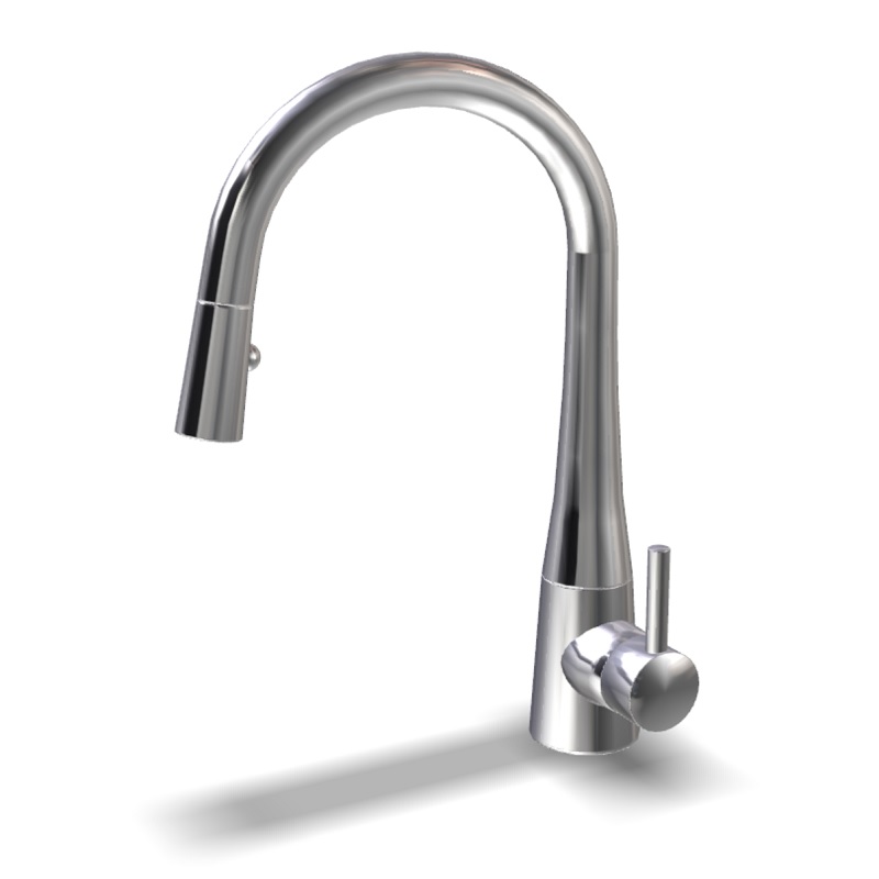 ponsi living kitchen faucet 3D Model Preview #959632a7