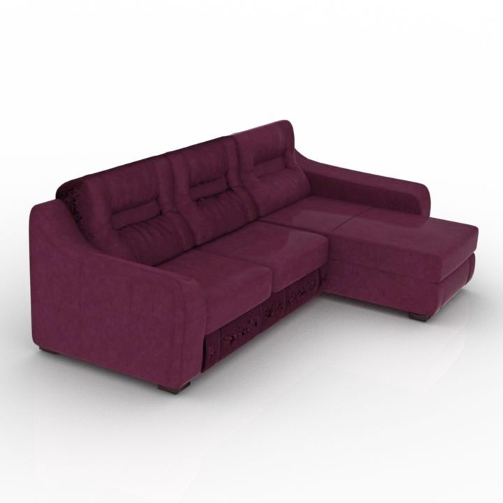 pushe rois sofa 3D Model Preview #5f298df9