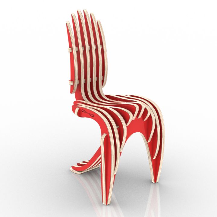 peter qvist mobilier a strates chair 3D Model Preview #29aa99ee