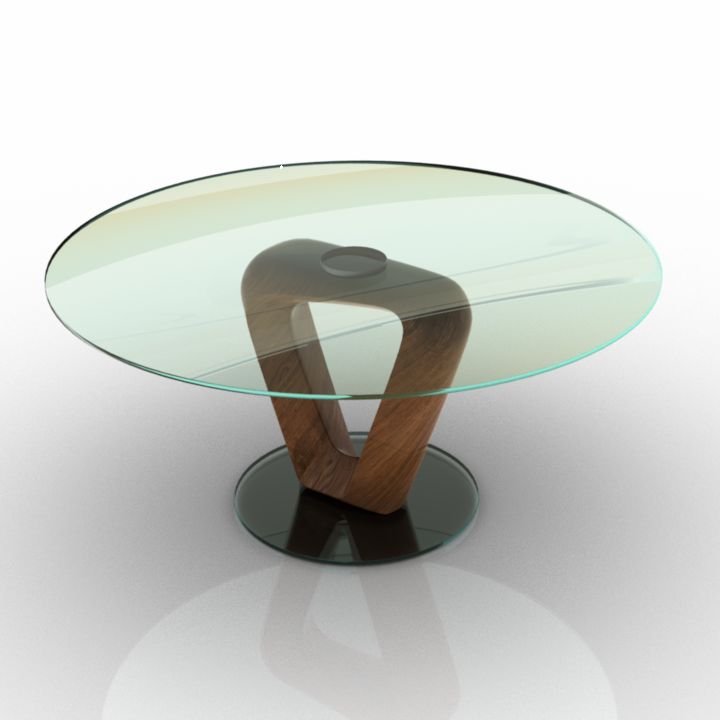 pacini e cappellini - mobius round table 3D Model Preview #5fd04598