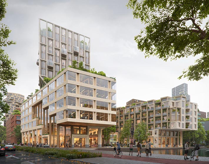 "The Harmony" complex, Amsterdam, the Netherlands