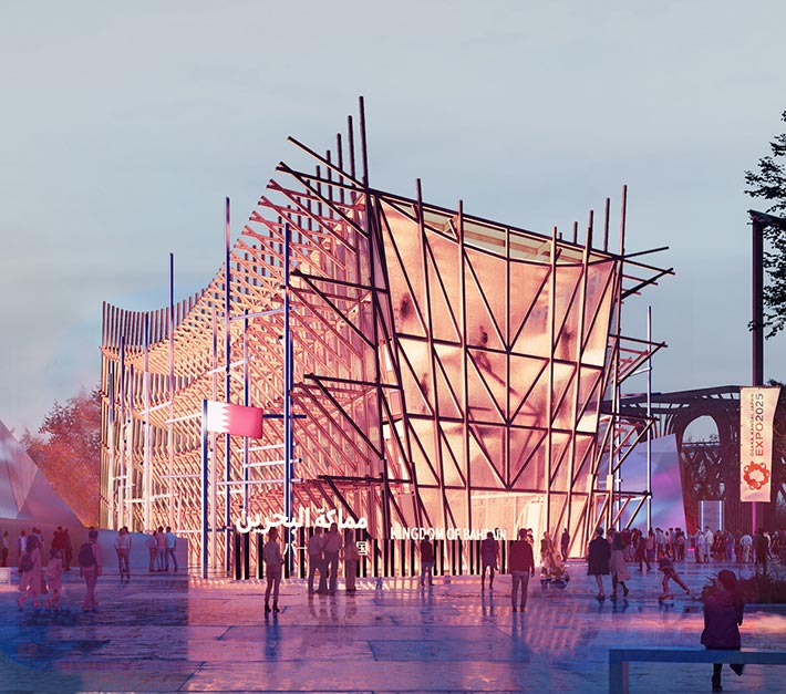 Bahrain Pavilion for the Expo Osaka 2025, Japan