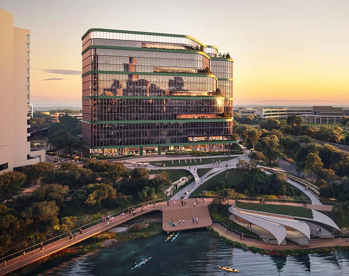 One Lady Bird Lake by KPF, Austin, TX, USA