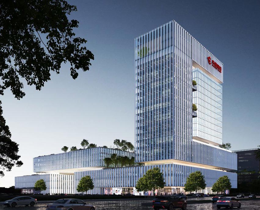 Huaxia Bank Headquarters, Beijing, China