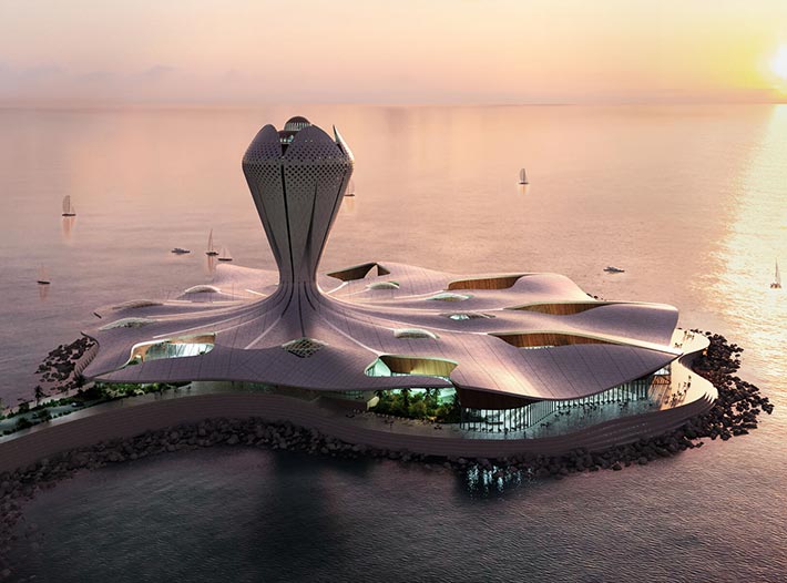 Al Khobar Water Tower, Khobar, Saudi Arabia