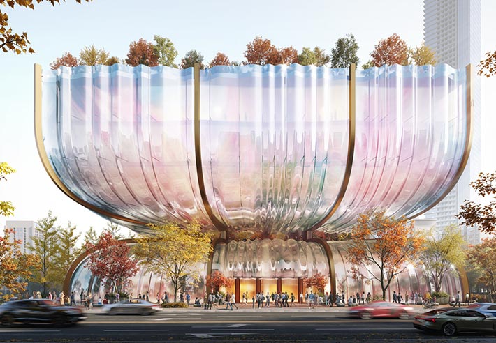 Hanwha Galleria shopping mall, Seoul, South Korea