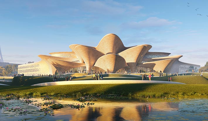 Scientific Research Centre by ZHA, Tashkent, Uzbekistan