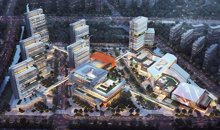 Alibaba Jiangsu Headquarters by Benoy, Nanjing, China