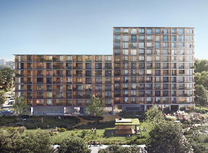 Valckensteyn housing complex, Pendrecht, Netherlands
