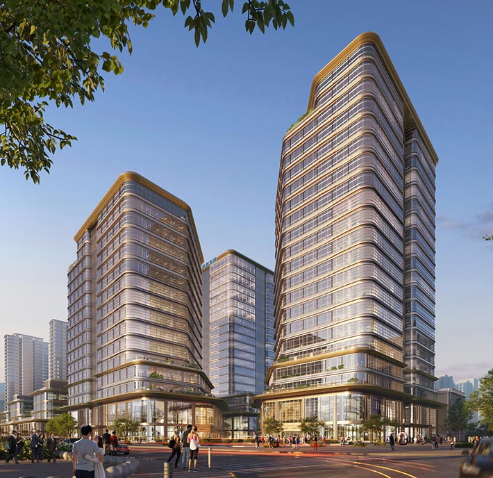 Changfeng mixed-use development, Shanghai, China