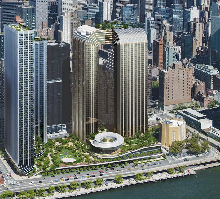 Freedom Plaza by BIG, New York City, USA