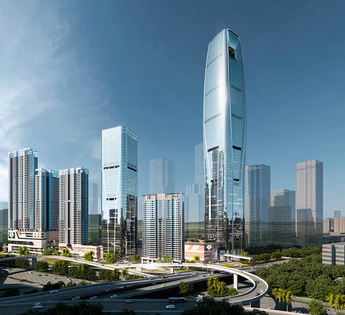 Luohu Financial Innovation Plaza, Shenzhen, China