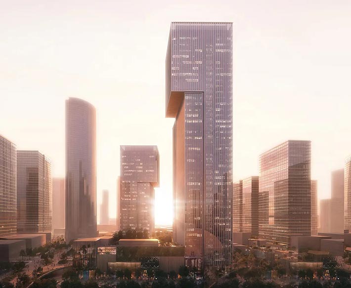 Lenovo Houhai Center by KPF, Shenzhen, China