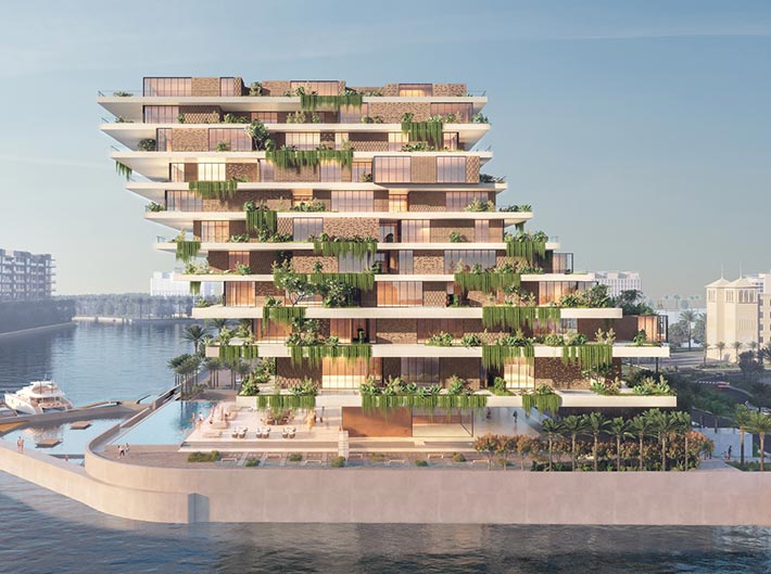 The Inverted Pyramid, Reef Island, Bahrain