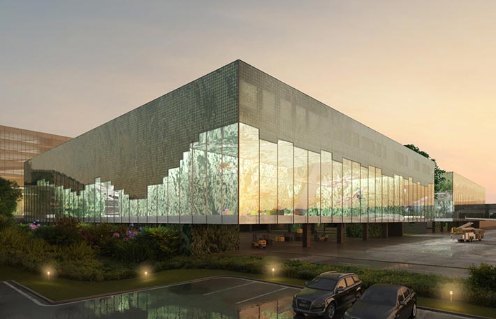 Václav Havel Airport extension by MVRDV, Prague, Czech Republic