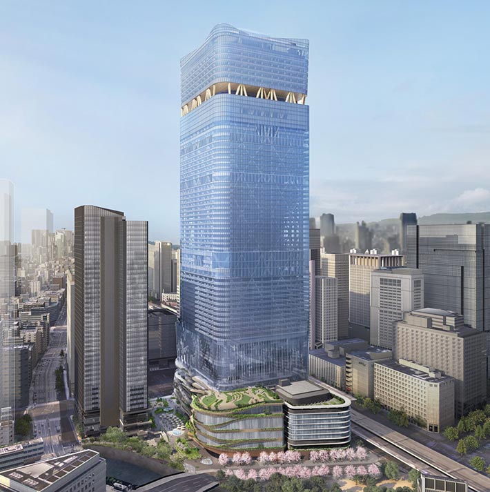 Torch Tower by Mitsubishi Jisho Sekkei Inc, Tokyo, Japan
