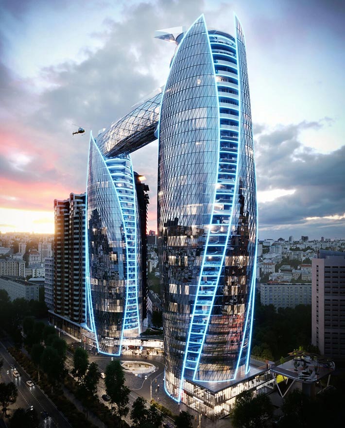 NVER multifunctional complex, Kyiv, Ukraine