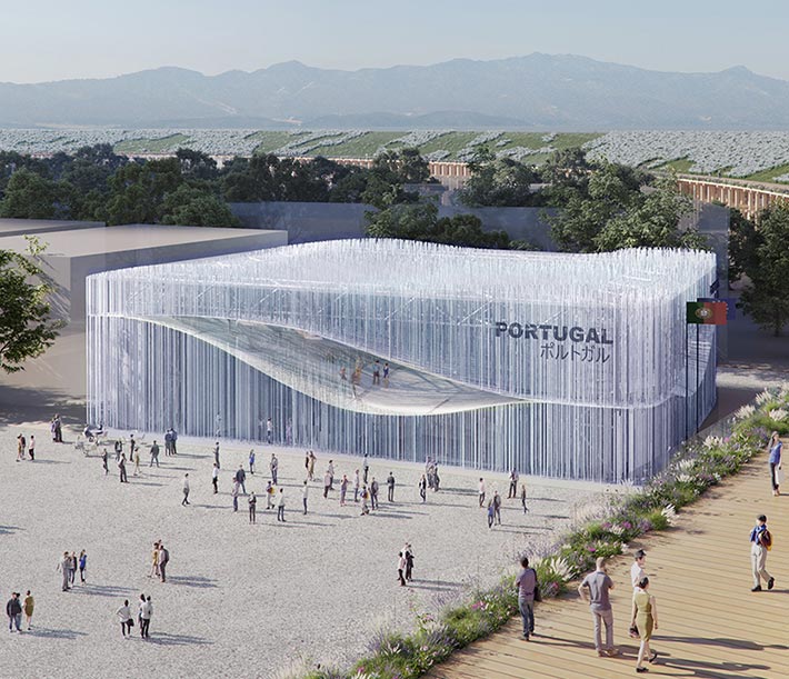 Portugal Pavilion by Kengo Kuma, Expo 2025, Osaka, Japan
