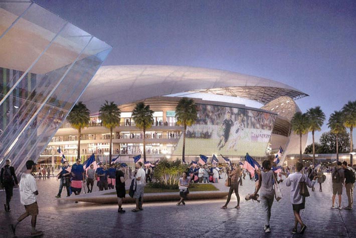 David Beckham's Freedom Park and Soccer Village, Miami, USA