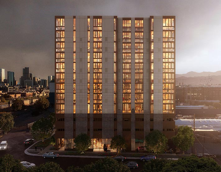 'Return to Form' building, Denver, CO, USA