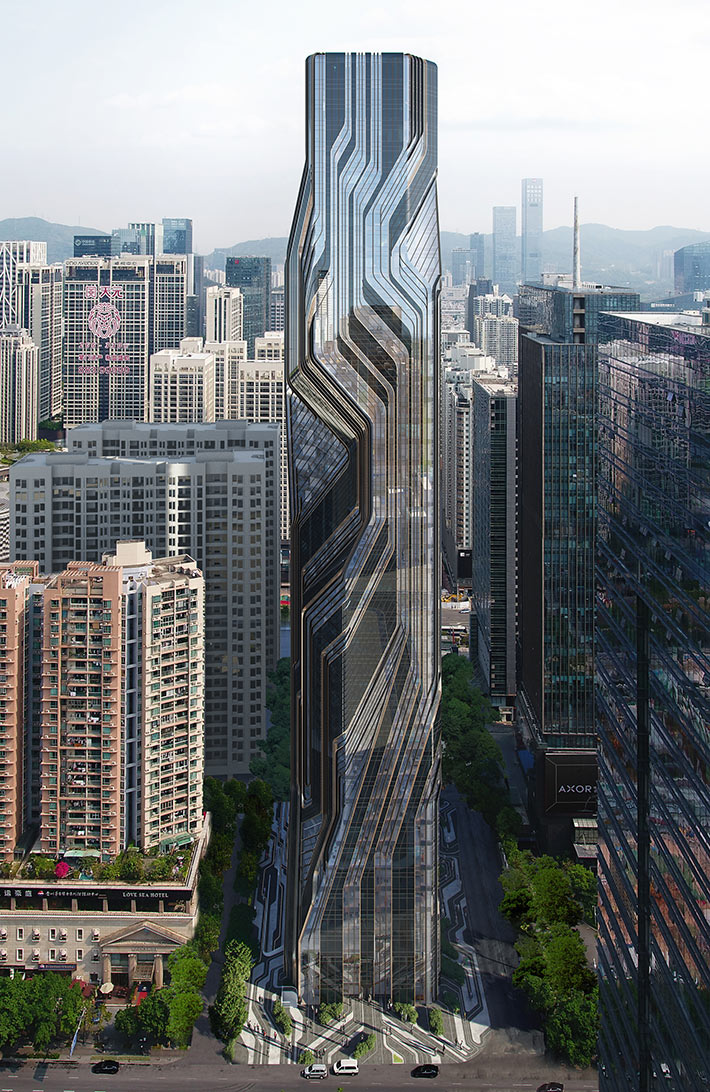 Shenzhen Institute of Financial Technology tower, China