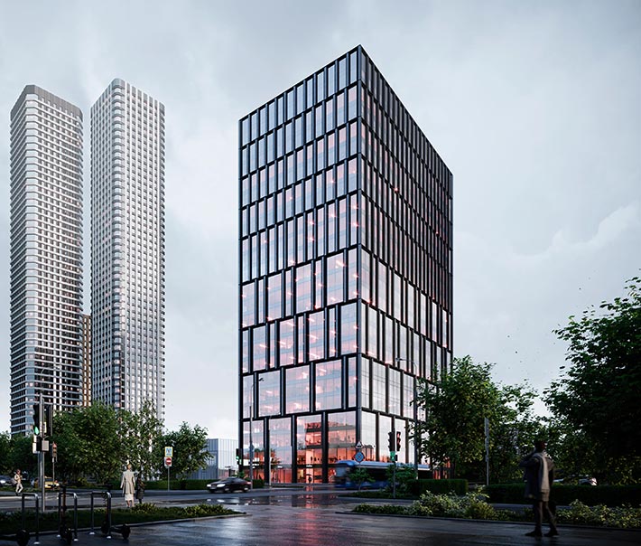 STONE Dmitrovskaya Business Center, Moscow, Russia