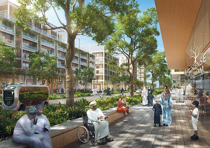 Salalah new waterfront masterplan by Sasaki, Oman