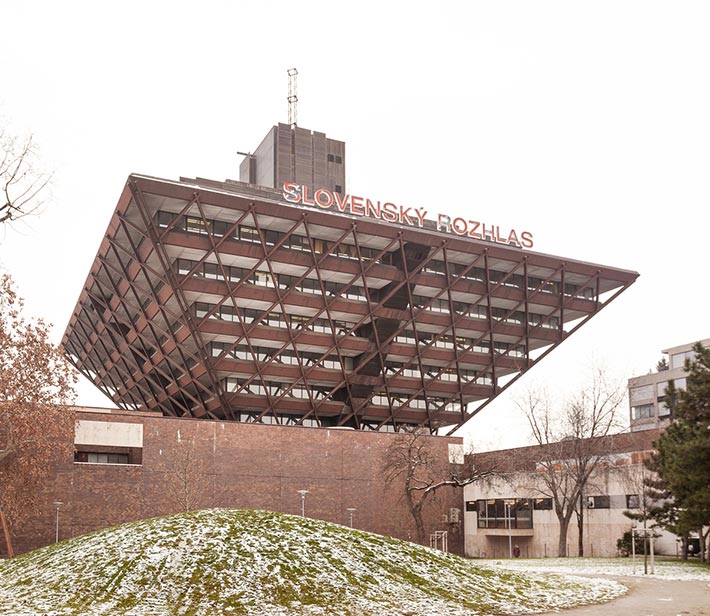 Slovak Radio Tower, Bratislava, Slovakia
